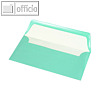 Briefumschl?ge mit Seidenfutter DL, 100g/m?, karibik gerippt, 100 St., 164002174