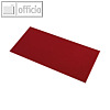 Briefumschl?ge mit Seidenfutter DL, 100g/m?, rosso gerippt, 100 St., 16400272