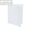 Transparente Faltkarte "Paperado" DIN A6, 220g/m², hochweiß, 100 St., 164070142