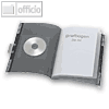 FolderSys PP-H?nge-Ordnungsmappe mit Register, Umschlag grau, 10 St?ck, 70042-34