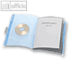 FolderSys PP-Hänge-Ordnungsmappe mit Register, Umschlag blau, 10 Stück, 70042-44