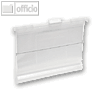 FolderSys Hänge-Sichtbuch A4 mit 20 Hüllen & CD-Tasche, farblos, 10 St.,70044-04