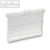 H?nge-Sichtbuch A4 mit 10 H?llen & CD-Tasche, farblos, 10 St?ck, 70043-04