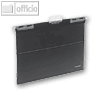 H?nge-Sichtbuch A4 m. 10 H?llen & CD-Tasche, anthrazit, 10 St?ck, 70043-34