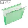FolderSys PP-Hängemappe, CD Tasche innen, grün, 20 Stück, 70045-54