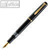 Pelikan Serie M200 Füllhalter, Feder B, schwarz, 994012