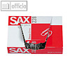 SAX Briefklammern, 20 mm, verzinkt, 100 Stück, I22800, I-228-00