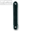 Wandhalterung/Wandclip zur Gurtaufnahme, Kunststoff schwarz, 2 St?ck, 8120
