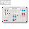 Planungstafel Patienten-Belegung, 700 x 490 mm, m. Zubeh?r, 120 Patienten