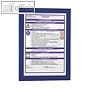 Inforahmen DURAFRAME?, DIN A4, selbstklebend, dunkelblau, 2 St?ck, 4872-07