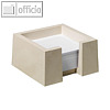 Durable Zettelkasten NOTE BOX CUBO eco, beige, 7744-16