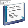 T?rschild CLICK SIGN 149 x 105.5 mm, Kunststoff, dunkelblau, 2 St., 4861-07