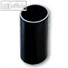 L?ufer Monza K?cher aus Lederfaserstoff, 10 cm, 7 cm ?, schwarz, 36336
