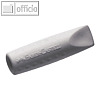 Faber-Castell Aufsteckradierer ERASER CAP, grau, 2er Pack, 187000