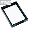 L?ufer "Modena" Briefablage, glattes Rindsleder, 255 x 350 mm, schwarz, 35016