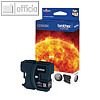 Brother Tintenpatrone LC980BK f?r DCP145C/165C/185C, schwarz, LC980BK
