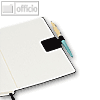 Stiftschlaufe/-halter f?r Kalender/Notizbuch, elastisch, selbstklebend, schwarz