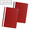 officio Schnellhefter DIN A4, PP, rot, 5er Pack, 10334514