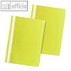 officio Schnellhefter DIN A4, PP, gelb, 50er Pack, 312702