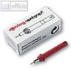 Rotring Ersatzkegel Rapidograph 0.18 mm, rot, S0219110