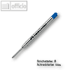 Faber-Castell Ersatzmine f?r Kugelschreiber Basic/Poly Ball, 0.5 mm, blau,148743