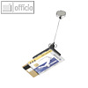Doppel Ausweishalter, CARD HOLDER DE LUXE DUO m. Metallclip/Jojo-Halter, 8308-58