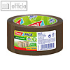 Packband Eco & Strong ecoLogo, unbedruckt, 50 mm x 66 m, PP, braun