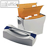 H?ngemappenbox Swing-Plus DIN A4, PS, f?r 20 Mappen/3 Ordner, Deckel, lichtgrau
