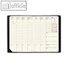 GESCH?FTBUS PRESTIGE Terminkalender - 10 x 15 cm, 1 Wo / 2 S, MONTEBELLO schwarz
