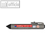 Whiteboardmarker retract 12, Druckknopf, Rundspitze 1.5 - 3 mm, schwarz, 4-12001