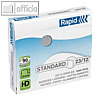 Rapid Heftklammern 23/12, verzinkt, 1.000 St?ck, 23372530