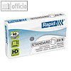 Rapid Heftklammern 23/8, verzinkt, 1.000 St?ck, 23372510