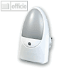 Brennenstuhl Orientierungslicht LED mit Dämmerungsschalter, weiß, 1507220