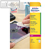 Avery Zweckform Sicherheits-Etiketten, 63.5 x 29.6 mm, wei?, 540 St?ck, L6114-20
