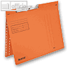 LEITZ Pendelhefter, DIN A4, 250g/m?, kaufm.Heftung, orange, 50 St?ck, 2014-00-45