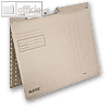 LEITZ Pendelhefter, DIN A4, 250g/qm, kaufm.Heftung, grau, 50 St?ck, 2014-00-85