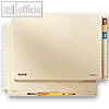 LEITZ Einstellhefter "Orgacolor", DIN A4, 260g/m?, chamois, 50 St., 2442-00-11
