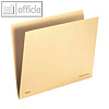 LEITZ Vorgangs-Einstellmappe Orgacolor, A4, chamois, 100 St?ck, 2443-00-11