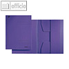 LEITZ Jurismappe DIN A4, Karton 320 g/m?, bis 250 Blatt, violett, 3924-00-65