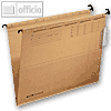 LEITZ ALPHA DUO H?ngemappe, A4, seitlich offen, naturbraun, 25 St?ck, 2915-00-00