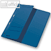 LEITZ Ösenhefter, DIN A4, 1/2-Deckel, Amtsheftung, blau, 50 Stück, 3741-00-35