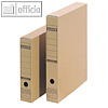 LEITZ Archiv-Schachtel DIN A3, 437 x 325 x 70 mm, natron, 5 St?ck, 6085-00-00