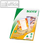 LEITZ Laminierfolientasche, DIN A4, gl?nzend, 160 mic, 100 St?ck, 33818