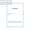 Avery Zweckform Vordruck Testament, 220 x 163 mm, 2838