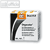 LEITZ Buchstabensignal Orgacolor "R", auf Rolle, orange, 250 St?ck, 6627-10-00