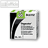 LEITZ Buchstabensignal Orgacolor "S", auf Rolle, gr?n, 250 St?ck, 6628-10-00