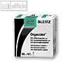 LEITZ Buchstabensignal Orgacolor "ST", auf Rolle, t?rkis, 250 St?ck, 6637-10-00