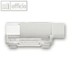 Vollsichtreiter f?r ALPHA (Active), Push-Down, 4-zeilig, 60 x 25 mm, 5 St?ck