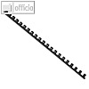 officio Binder?cken DIN A4, 21 Ringe, ?12mm, schwarz, 100 St?ck