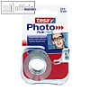 Tesa Foto Film Rolle, selbstklebend, 7.5 m x 12 mm, im Abroller, 56663-00002